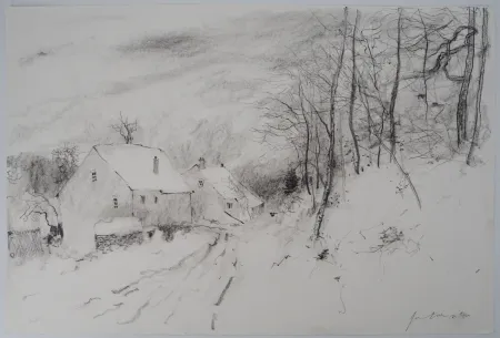 Geen Techniek Gantner - Un hameau sous la neige