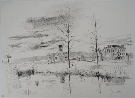 Geen Techniek Gantner - Vue sur le château, c