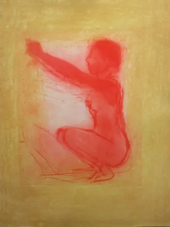 Lithografie Garache - Nude