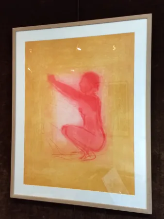 Lithografie Garache - Nude figure