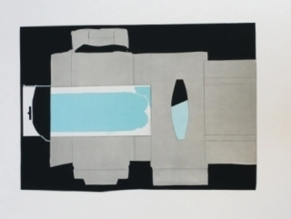 Lithografie Garcia Ponce - Composition 2