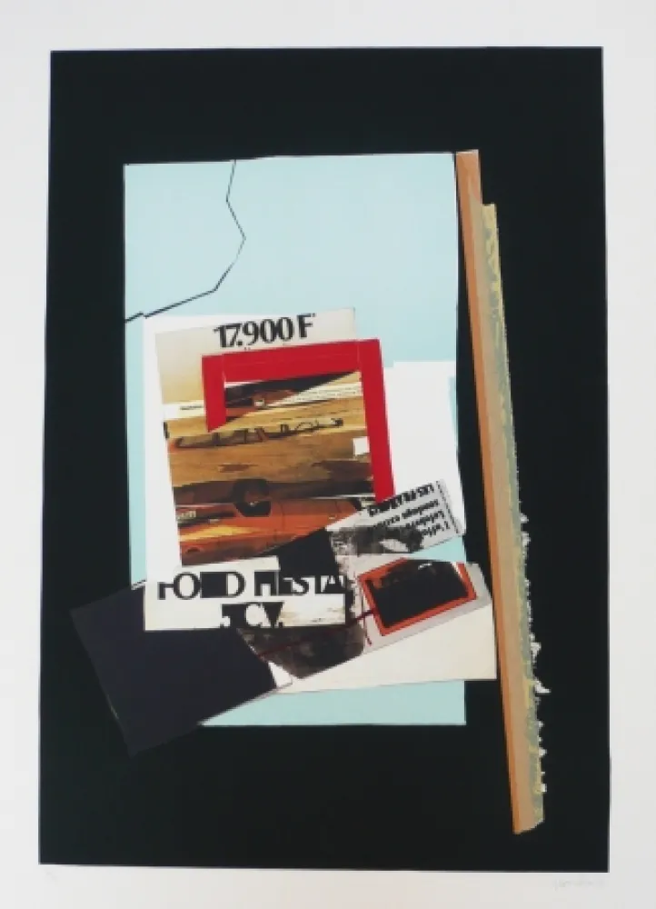 Lithografie Garcia Ponce - Composition 5