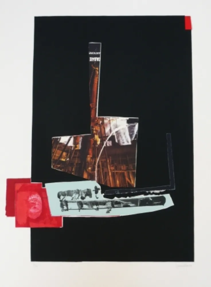 Lithografie Garcia Ponce - Composition 7