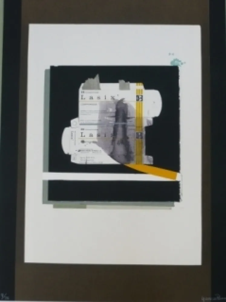 Lithografie Garcia Ponce - Composition 8