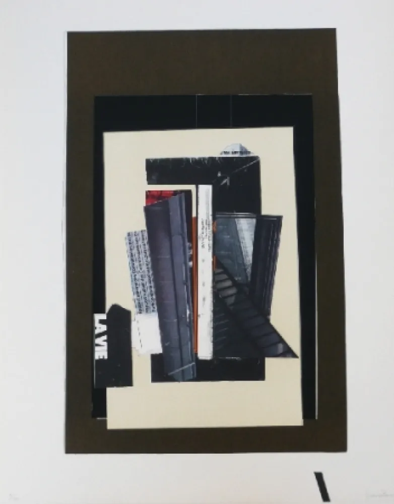 Lithografie Garcia Ponce - Composition 9