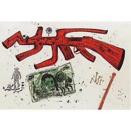 Lithografie García Sevilla - Fuga IX