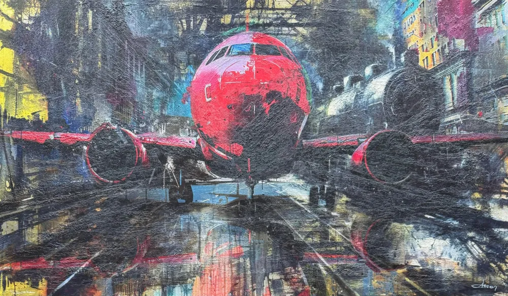 Zeefdruk Garos - Inseguendo il futuro