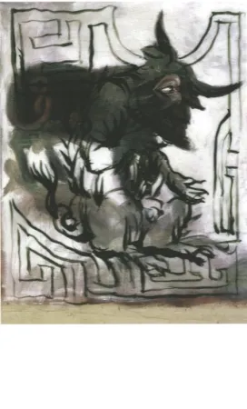 Digitale Print Garouste - Apiculteur et les indiens