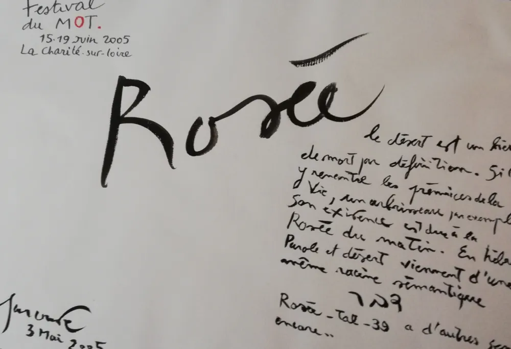 Geen Techniek Garouste - Rosée