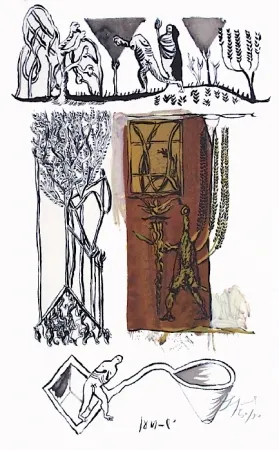 Lithografie Garouste - Sans titre