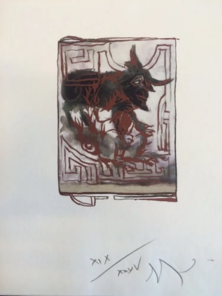 Digitale Print Garouste - Sans titre