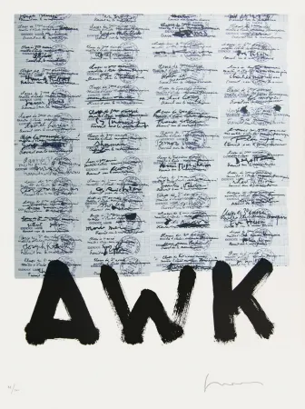 Lithografie Gasiorowski - AFF AVT N°1028