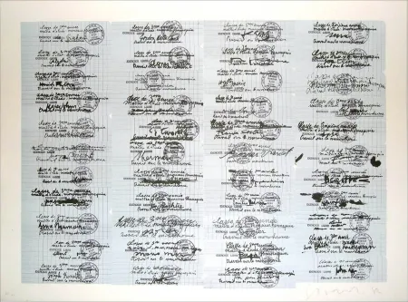 Lithografie Gasiorowski - Classe de 3ème