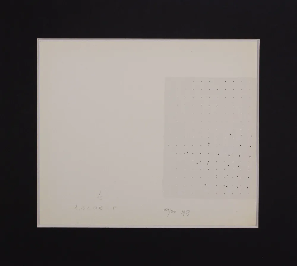 Zeefdruk Gastini - Lettera A