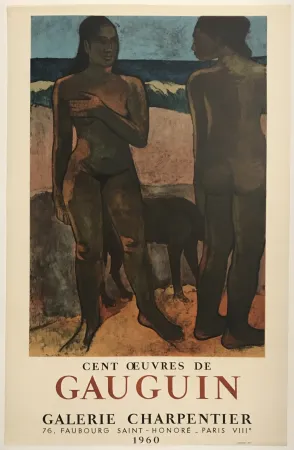 Lithografie Gauguin - Galerie Charpentier