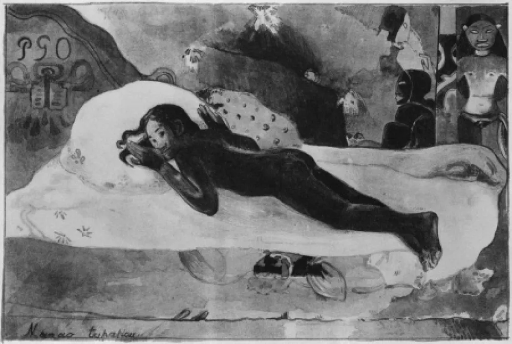Lithografie Gauguin - Manao Tupapau