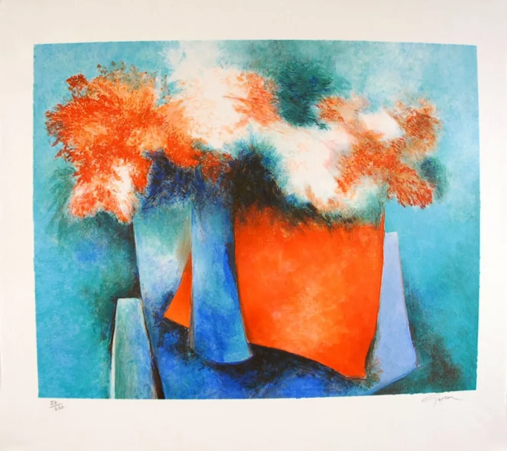 Lithografie Gaveau - Impressions florales