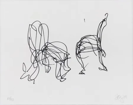 Lithografie Gehry - Sitonme from the Artists for Obama Portfolio