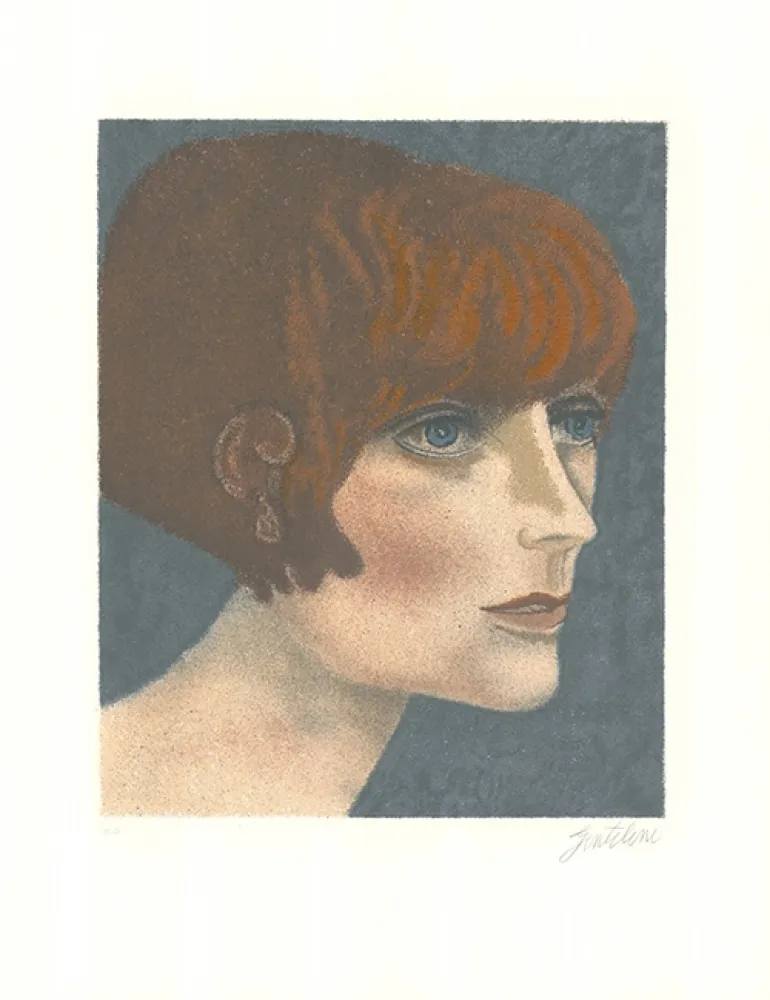 Lithografie Gentilini - Le ragazze di Roma V