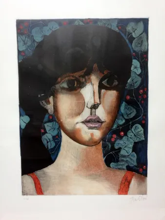 Lithografie Gentilini - Ragazza