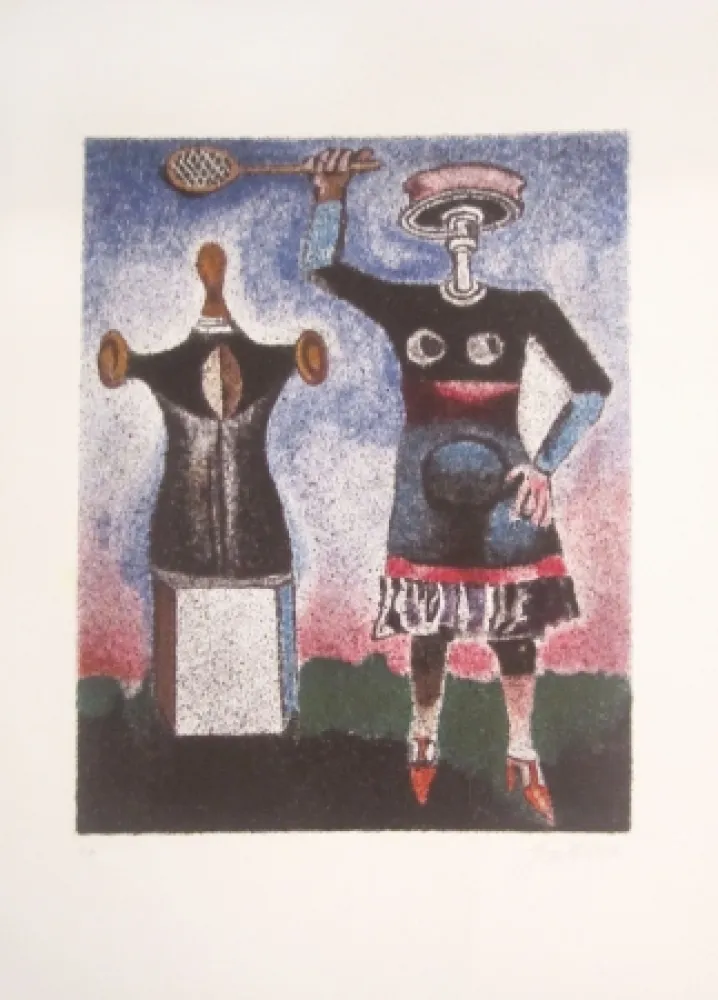 Lithografie Gentilini - Untitled