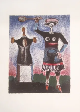 Lithografie Gentilini - Untitled