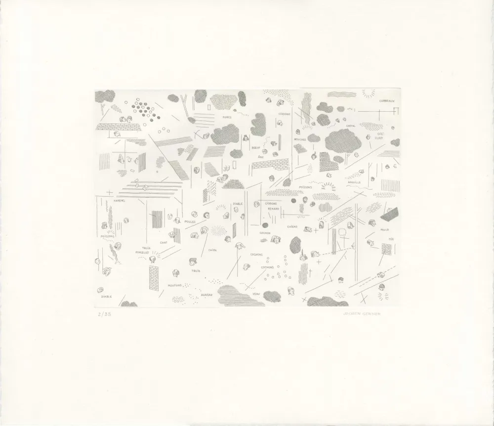 Gravure Gerner - Spreekwoorden