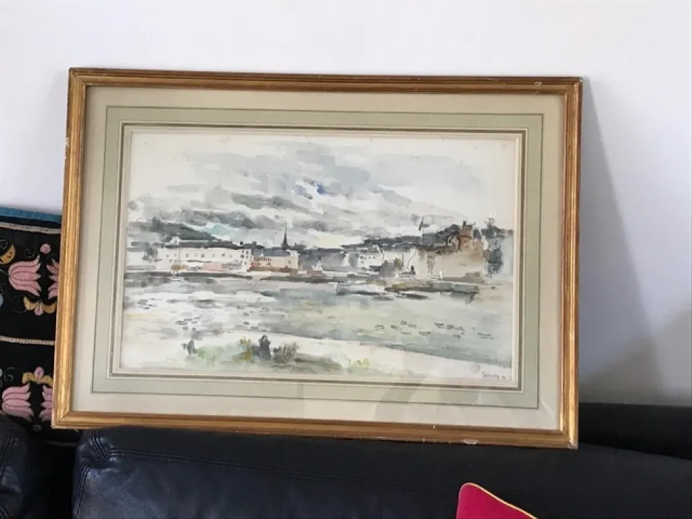 Geen Techniek Gernez - Vue de Port en Bessin 