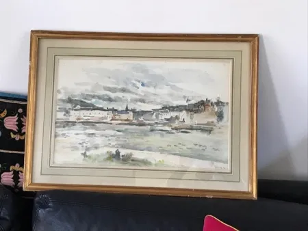 Geen Techniek Gernez - Vue de Port en Bessin 