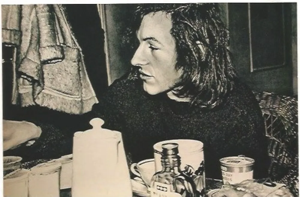 Lithografie Gertsch - Jean Frederic Schnyder from Documenta