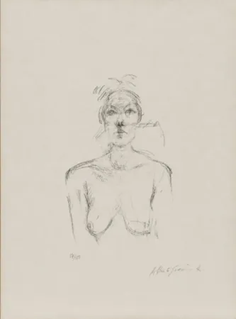 Lithografie Giacometti - Buste II
