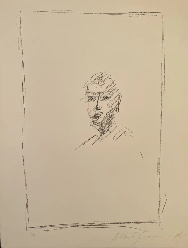 Lithografie Giacometti - Dans Le Miroir