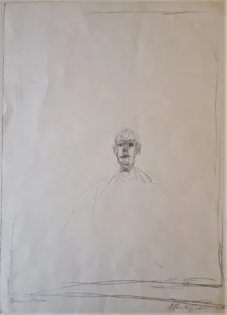 Lithografie Giacometti - Diego
