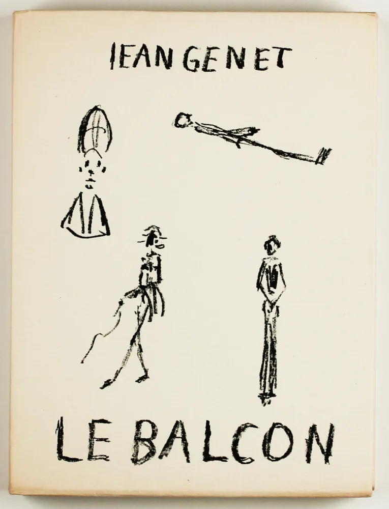 Geïllustreerd Boek Giacometti - Jean Genet - Le Balcon 