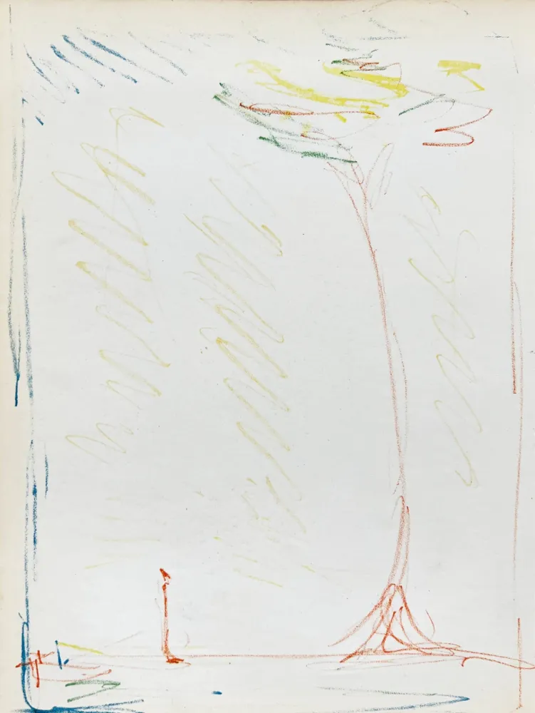 Lithografie Giacometti - La Rue & L'Arbre