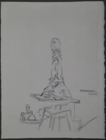 Ets Giacometti - L'Atelier à la selette I. (Studio with the turntable)