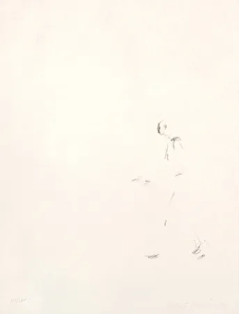 Lithografie Giacometti - L'Homme qui marche