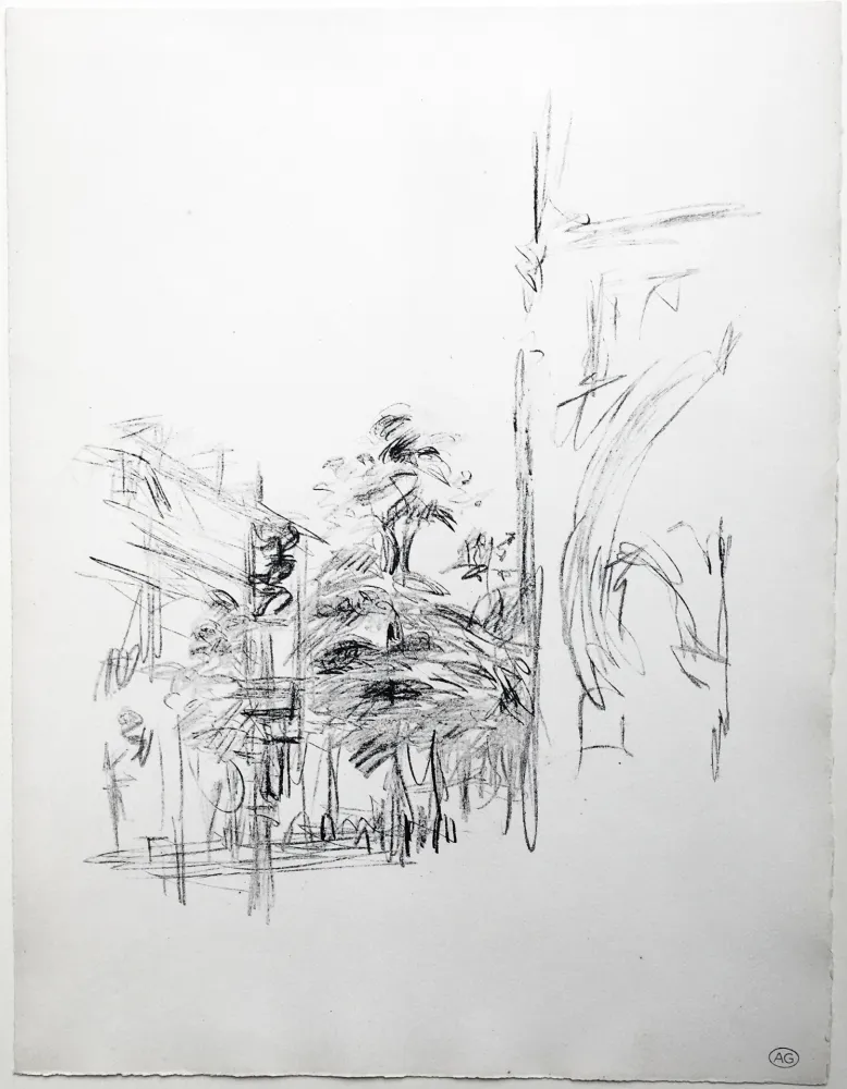 Lithografie Giacometti - PARIS SANS FIN (de la suite 