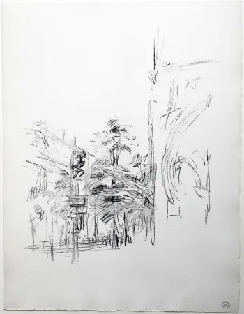 Lithografie Giacometti - PARIS SANS FIN (de la suite 