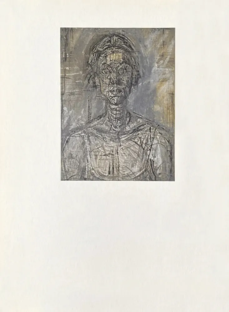 Lithografie Giacometti - Portrait