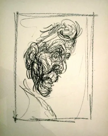 Lithografie Giacometti - Portrait