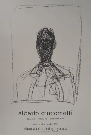 Geïllustreerd Boek Giacometti - Portrait d'homme