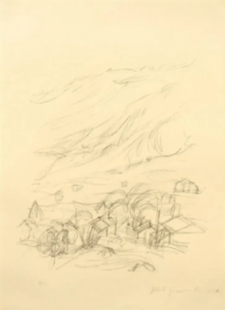 Lithografie Giacometti - Stampa