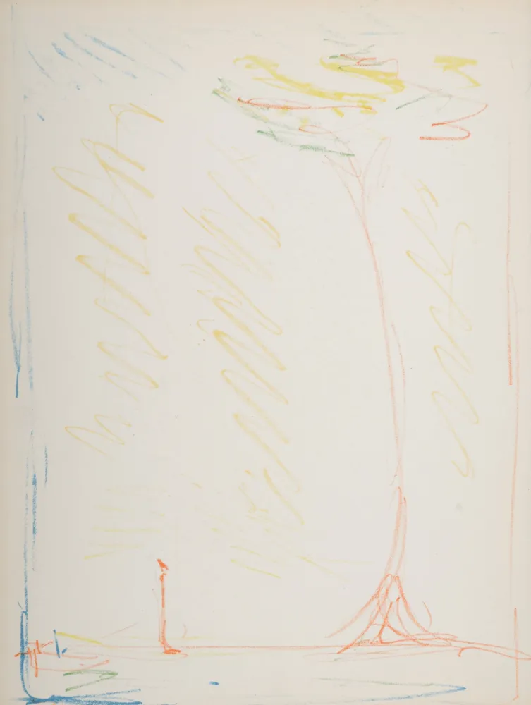 Lithografie Giacometti - The Tree, 1952