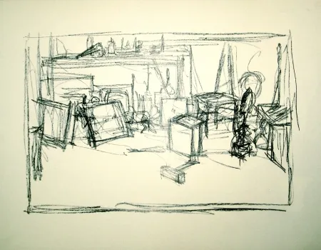 Lithografie Giacometti - Untitled