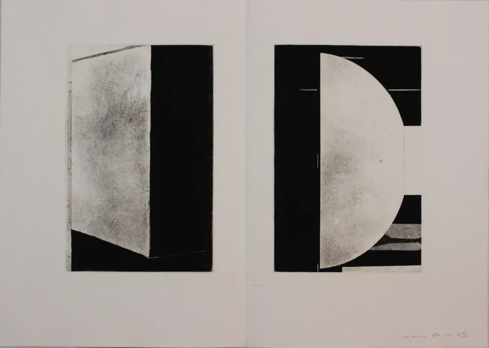 Ets En Aquatint Gibson - Untitled from 'Metafora' portfolio