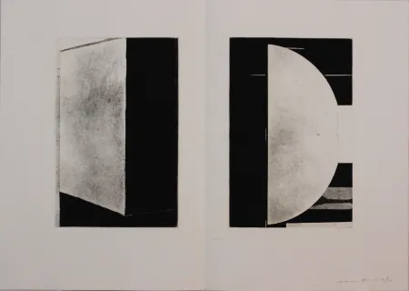 Ets En Aquatint Gibson - Untitled from 'Metafora' portfolio