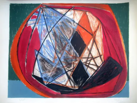 Lithografie Gilioli - Composition