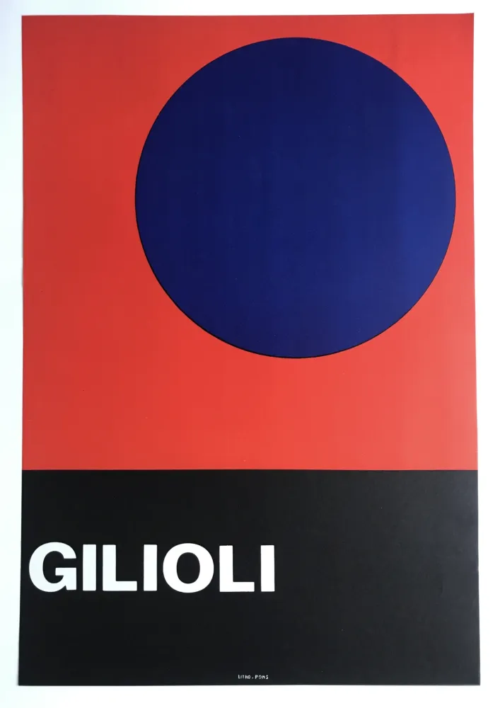 Lithografie Gilioli - Galerie Sapiro / AVL