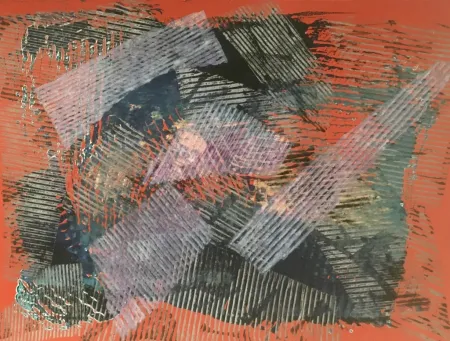 Collografie Gilliam - Beat on Boxes